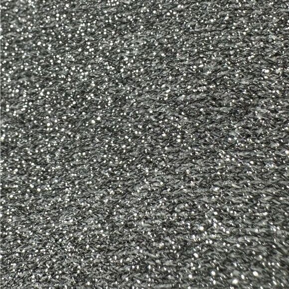 Milly Minis Girls Fancy Silver Metallic Twirly Skater Dress - Picture 3 of 5